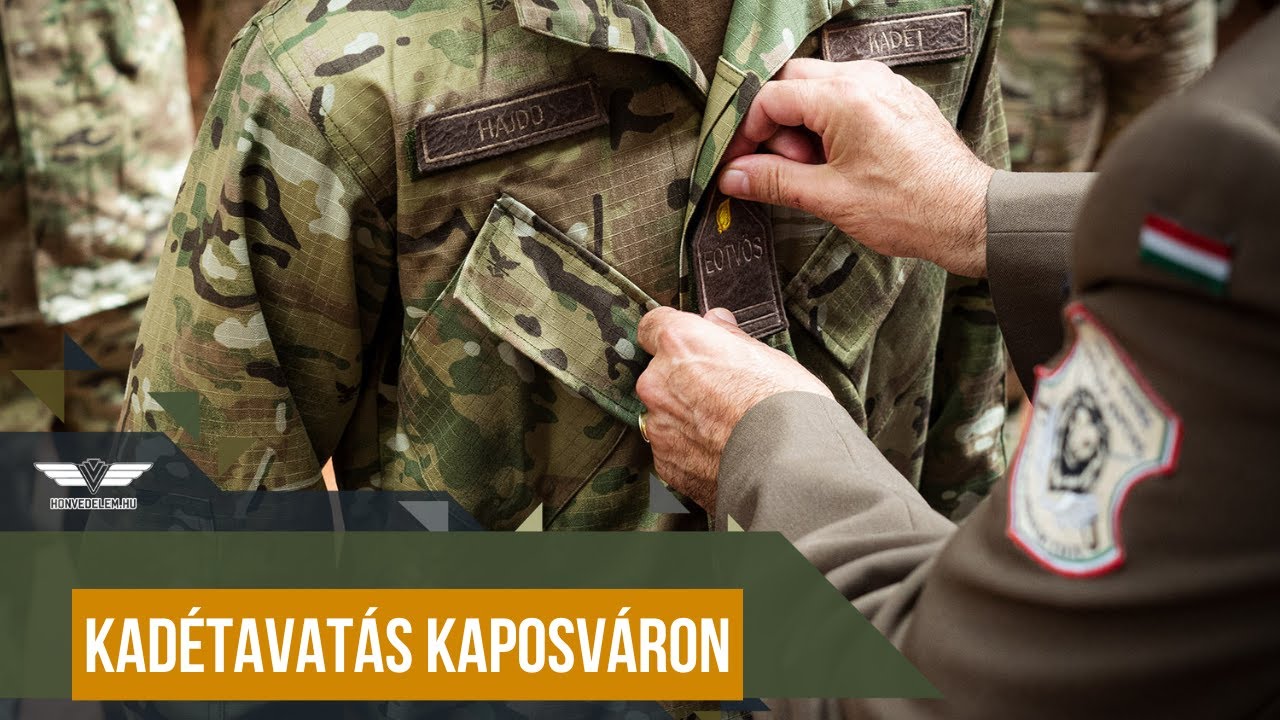 Kadétavatás Kaposváron