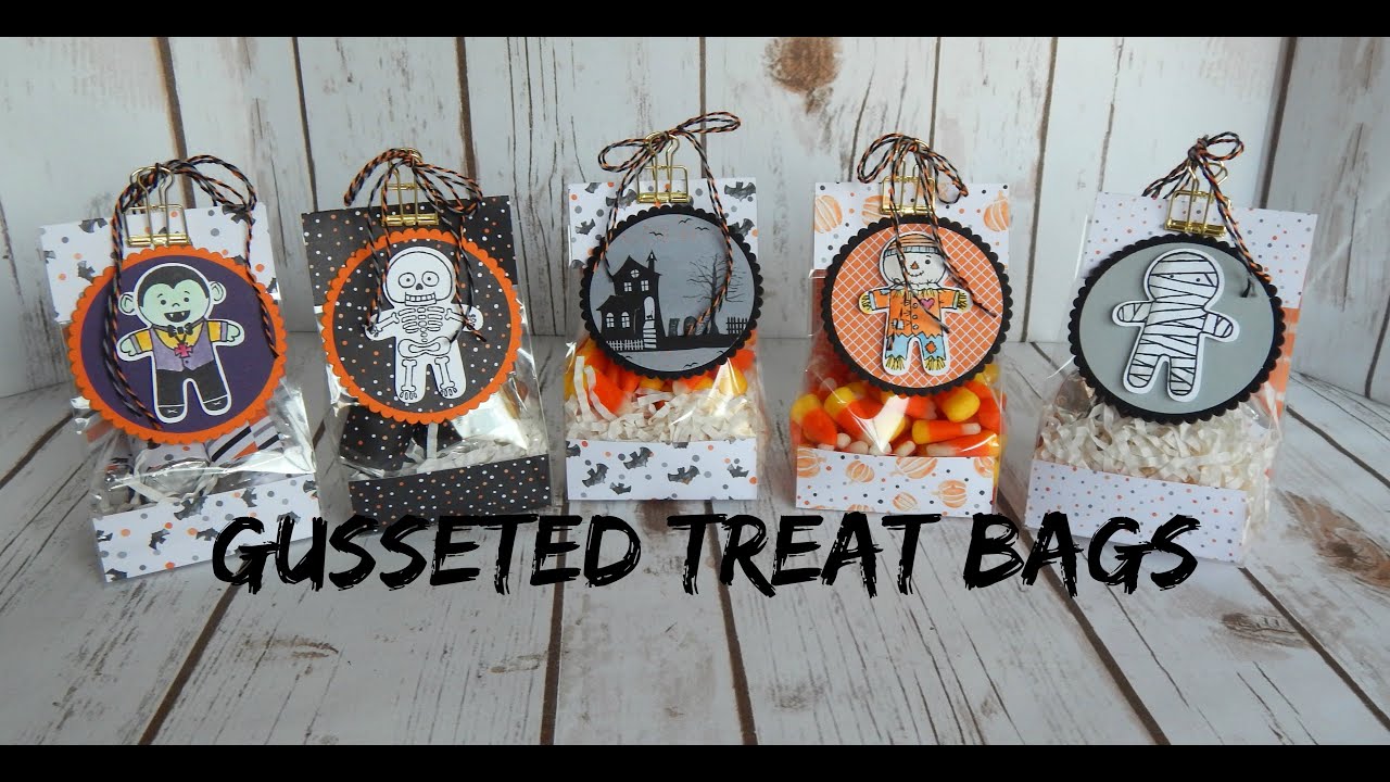 Halloween Gusseted Treat Bag