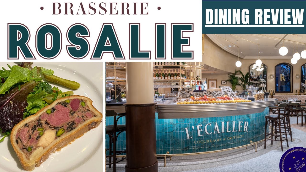 Обзор Brasserie Rosalie | Диснейленд в Париже