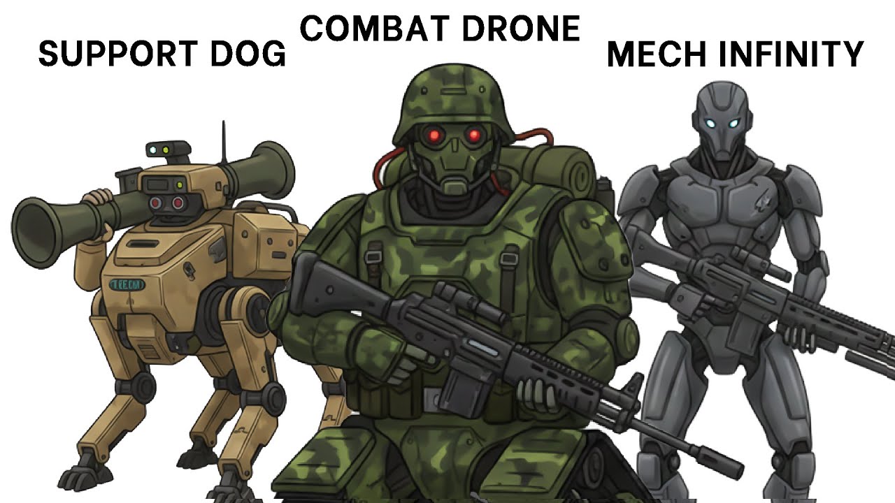 Every Future Military Robot Explained in 10 Minutes.