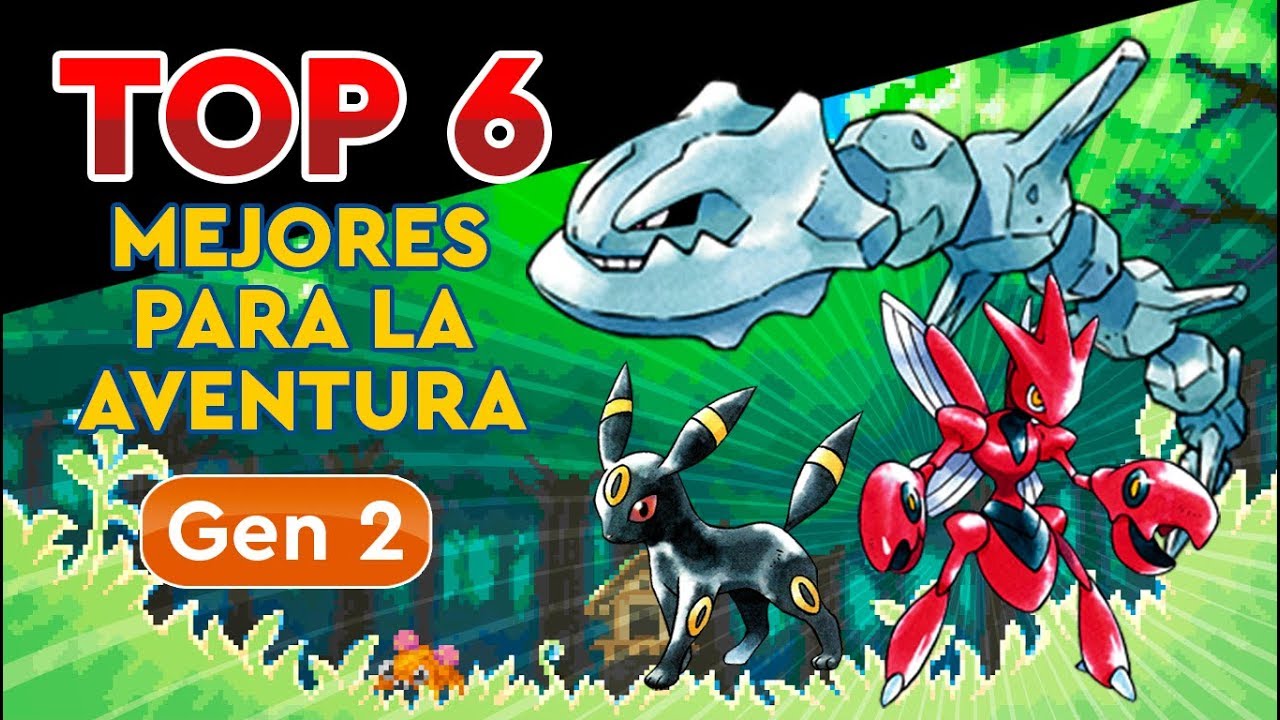 TOP 6 MEJORES POKÉMON PARA LA AVENTURA EN ORO, PLATA Y CRISTAL