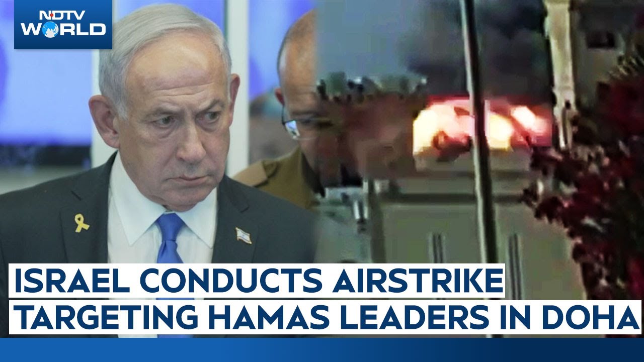 Israel Strike Doha | Israel Defence Forces Conduct Airstrike Targeting Hamas Leaders In Qatar's Doha