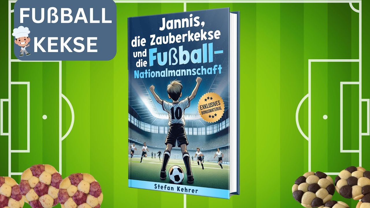 Fu&szlig;ball-Kekse: So einfach geht's - auch f&uuml;r Backanf&auml;nger