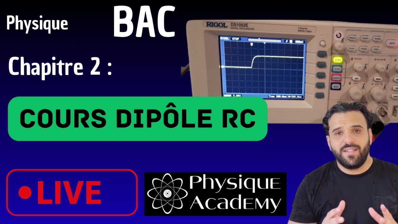 LIVE #4  Cours Dipôle RC