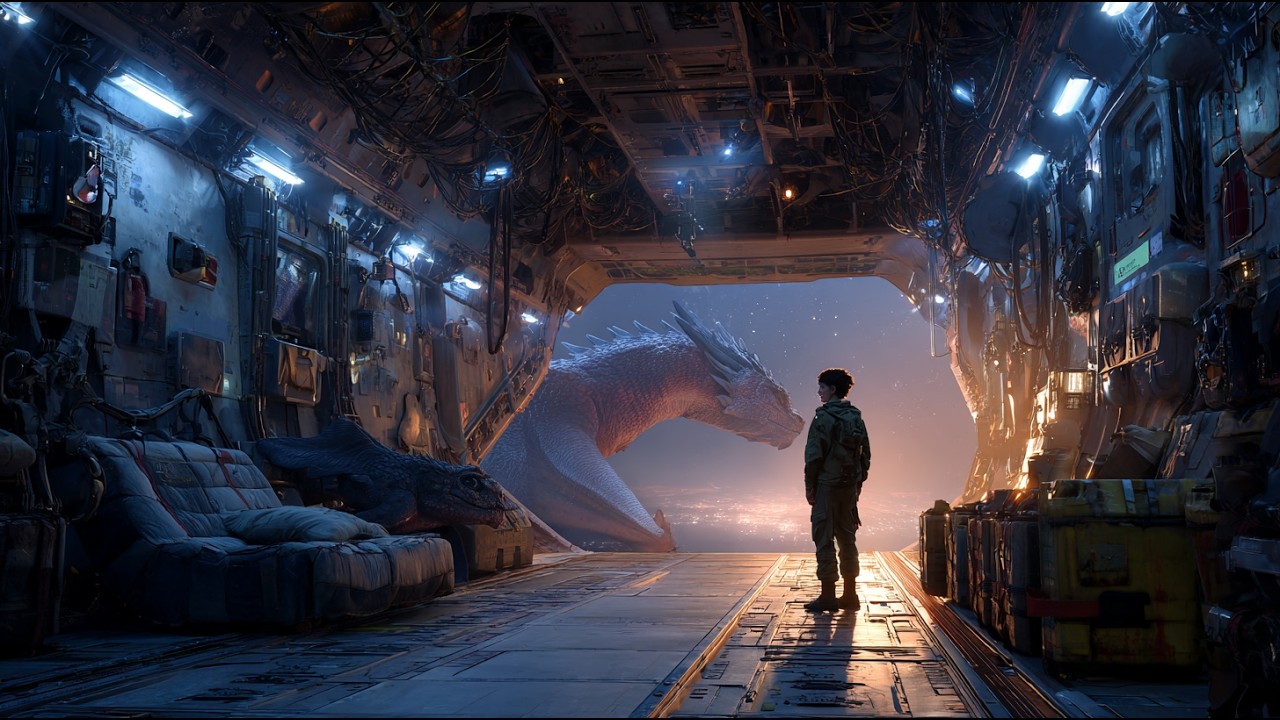 A Pilot Discovered Three Starving Dragon Sisters Hiding in His Ship—Days Later, They Repaid the Debt