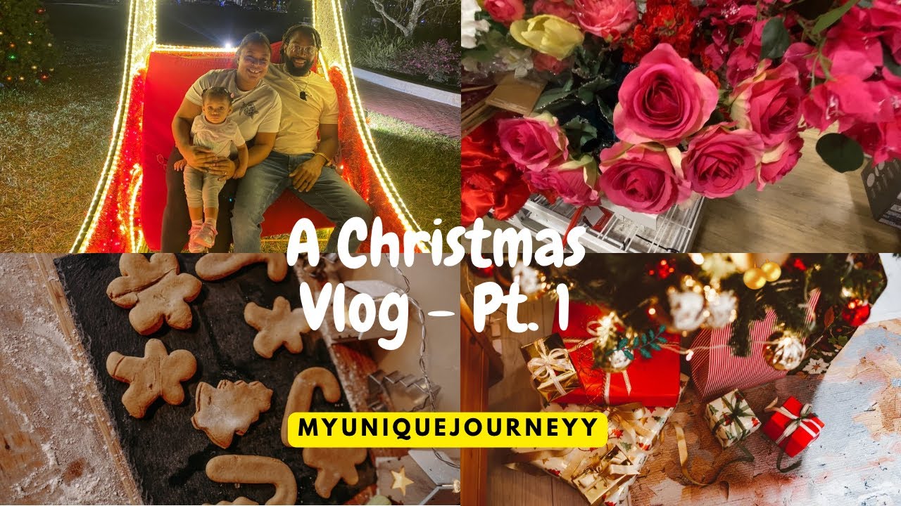 Christmas Prep Vlog/ Shopping, Wrapping Gifts + Date Night!