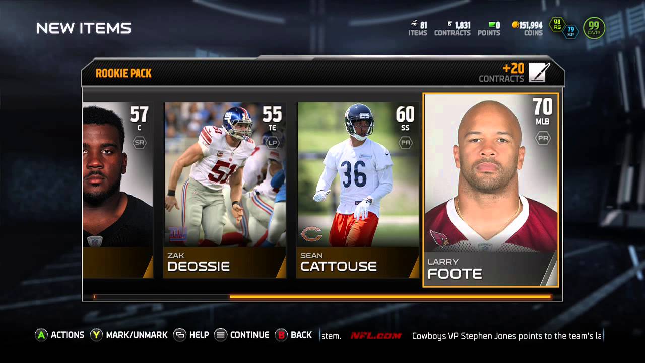 Madden 2015: Larry Foote
