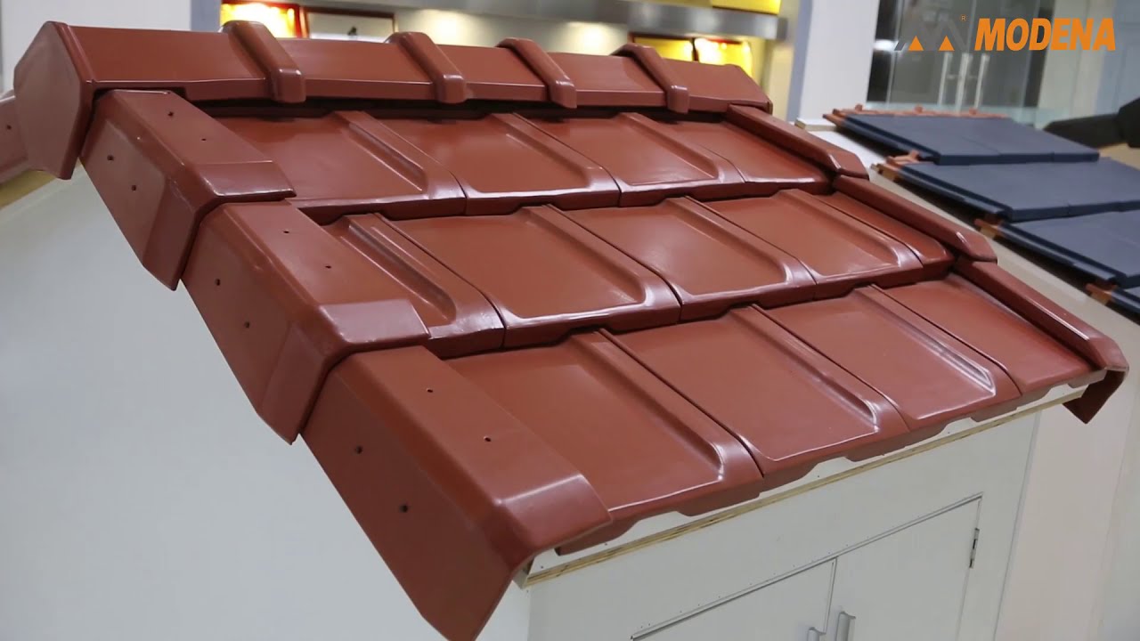 Roof tile highly automatic production line