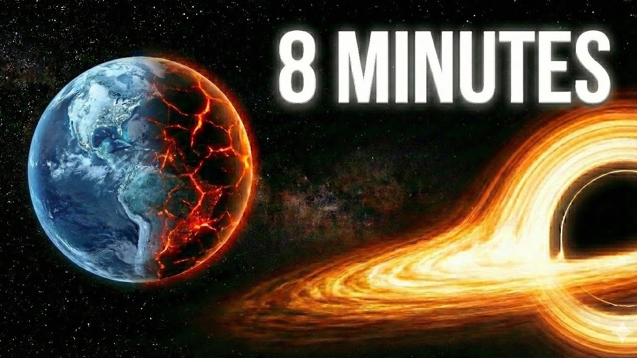 What If The Sun Gets Replaced By A Black Hole? | 4K Simulation