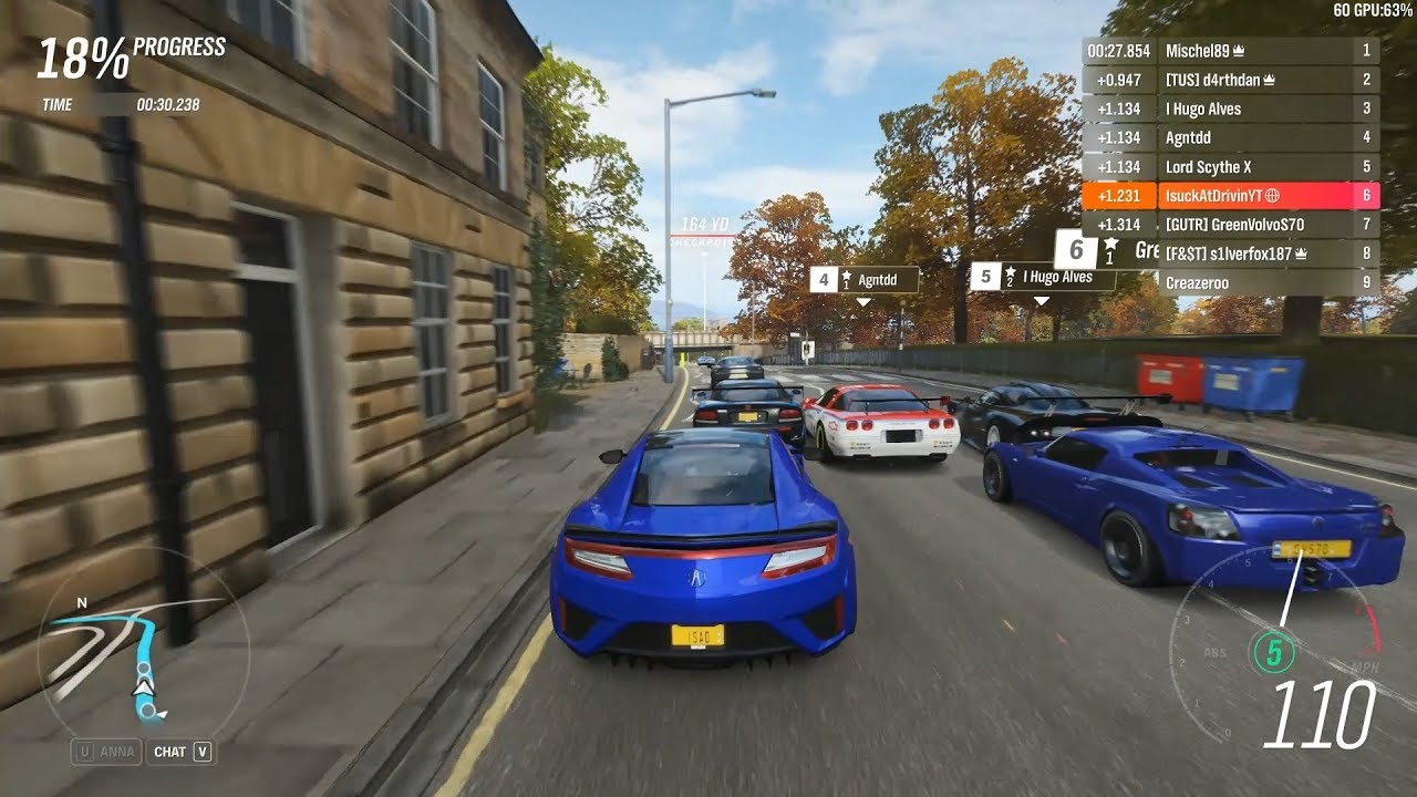 Forza Horizon 4 - Is this the Slowest Supercar? 2017 Acura NSX in S1-Class [Ranked Adventure]