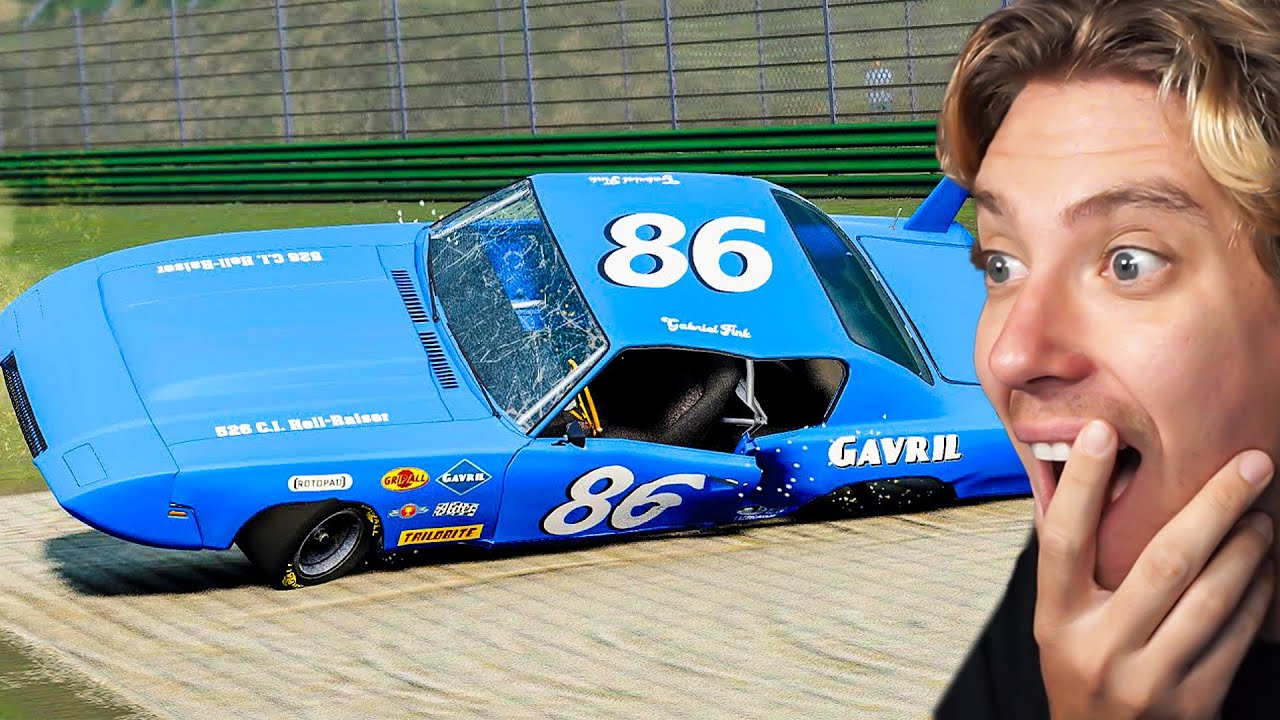 Reacting To Mechanical Failures in Racing!! beamNG