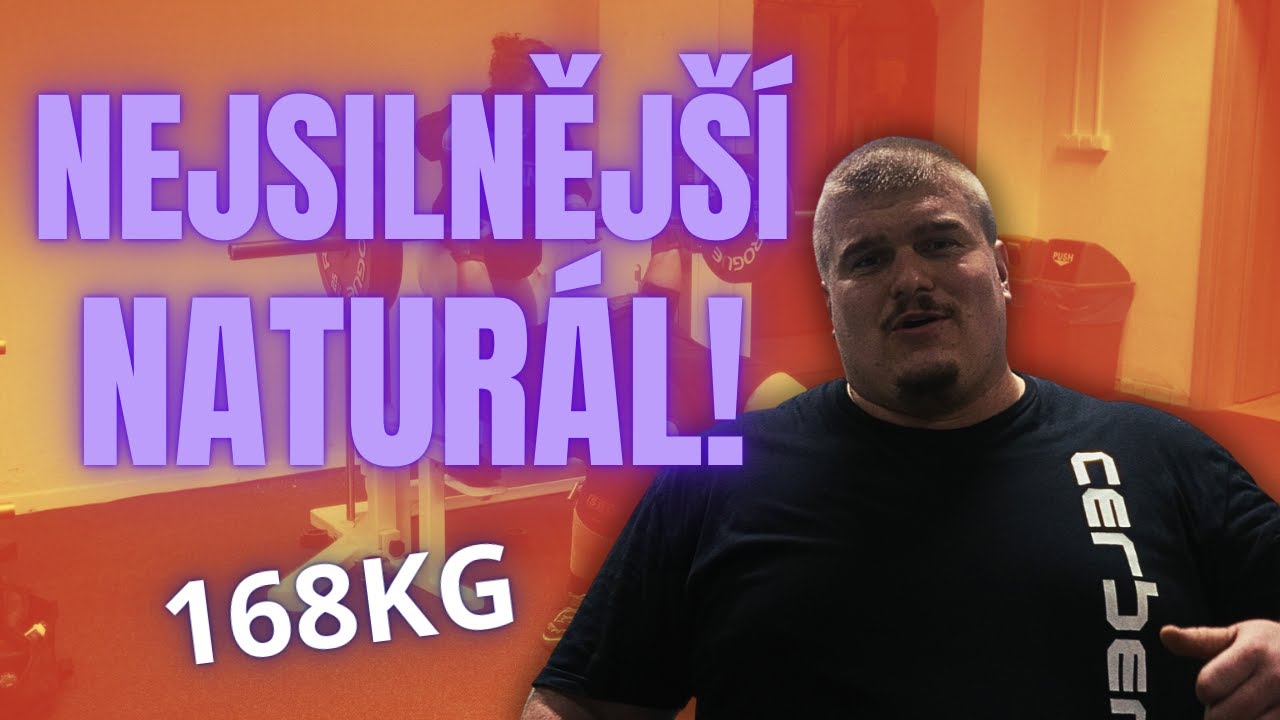168kg Těžký Naturální Mistr Světa!