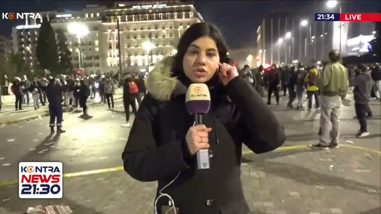 Επεισόδια Σύνταγμα: Μολότοφ και κρότου λάμψης Καταγγελίες για αδιάκριτη χρήση χημικών σε διαδηλωτές