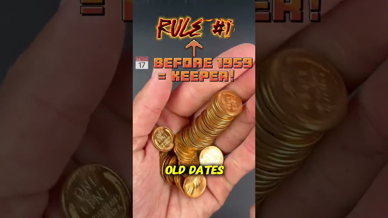 4 ПРАВИЛА, КАК НАЙТИ РЕДКИЕ ПЕННИ СТОИМОСТЬЮ В ТЫСЯЧИ #coincollector #rarecoins