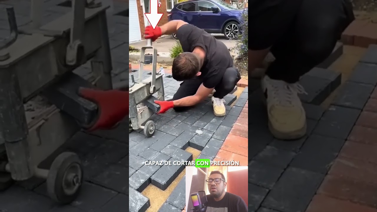 ✅Herramienta genial para cortar adoquines