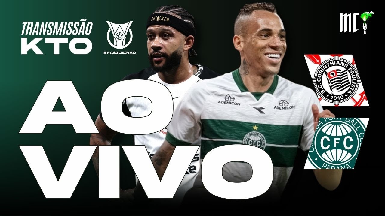 AO VIVO CORINTHIANS X CORITIBA | TRANSMISSÃO KTO MEU CORITIBA