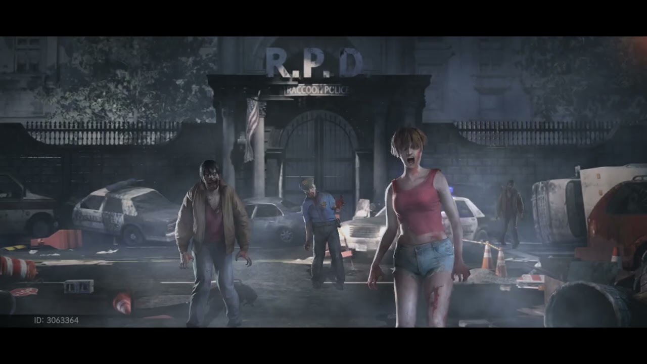 Jugando a resident evil survival unit