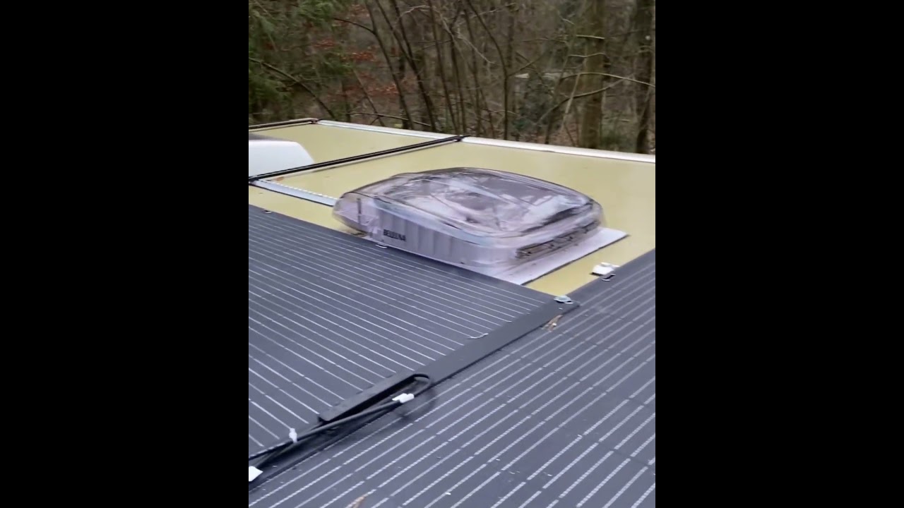 My RV roof is now a stealth power station!⚡️ #RVLife #GameChanger