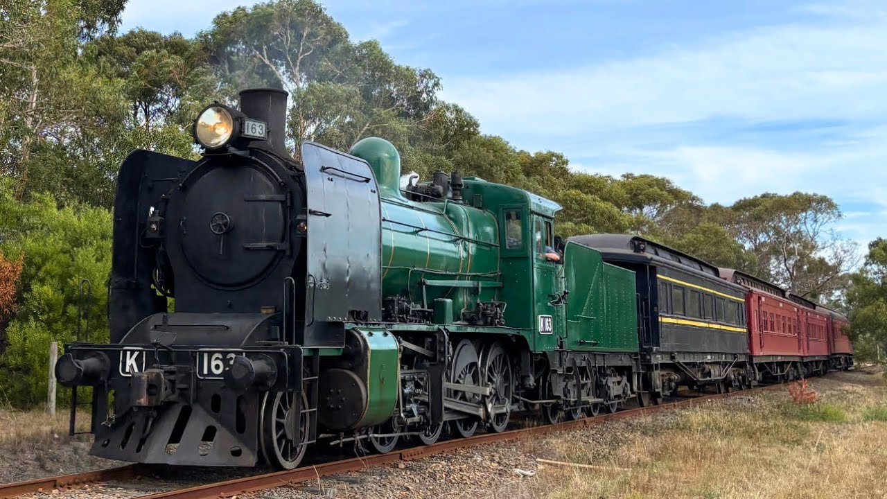 K163 - Mornington Tourist Railway 2025!!!