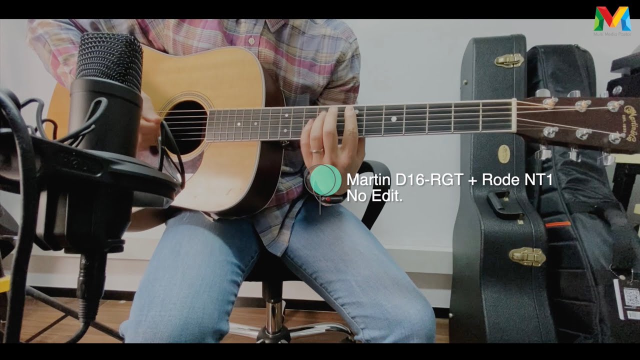 Martin D-16RGT | Acoustic E key open chords