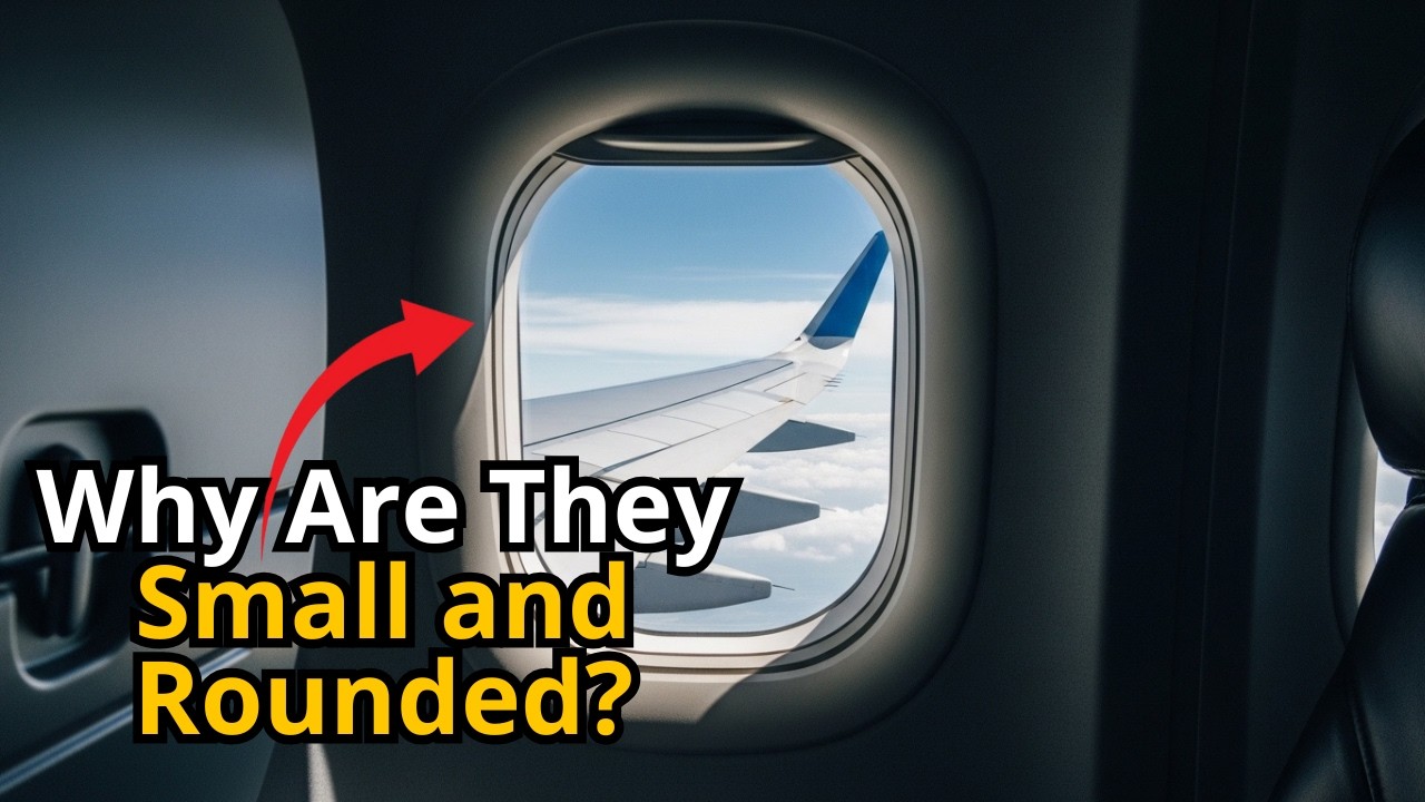 Why Are Airplane Windows So Small and Rounded?