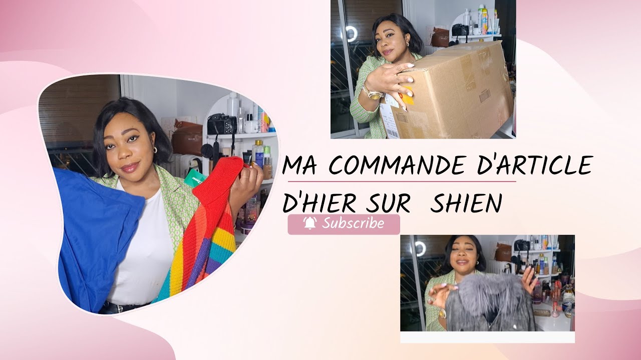 Première vidéo de l'année 2025/#blabla achat boutique #Shien vêtements hier