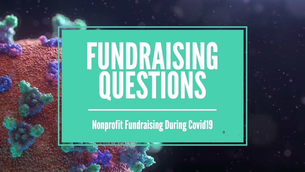 Nonprofit Fundraising during Covid19 Update 3.20.2020