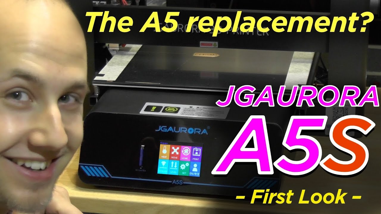 Review: the NEW JGAurora A5S - a 3D printer overview for beginners
