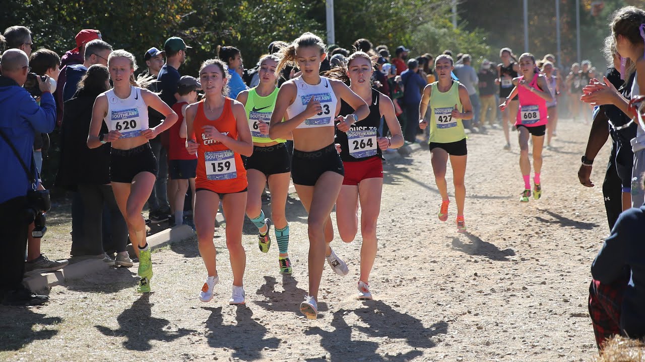 Girls Championship 5K - Nike Cross Regionals Southeast 2023 - Full Broadcast