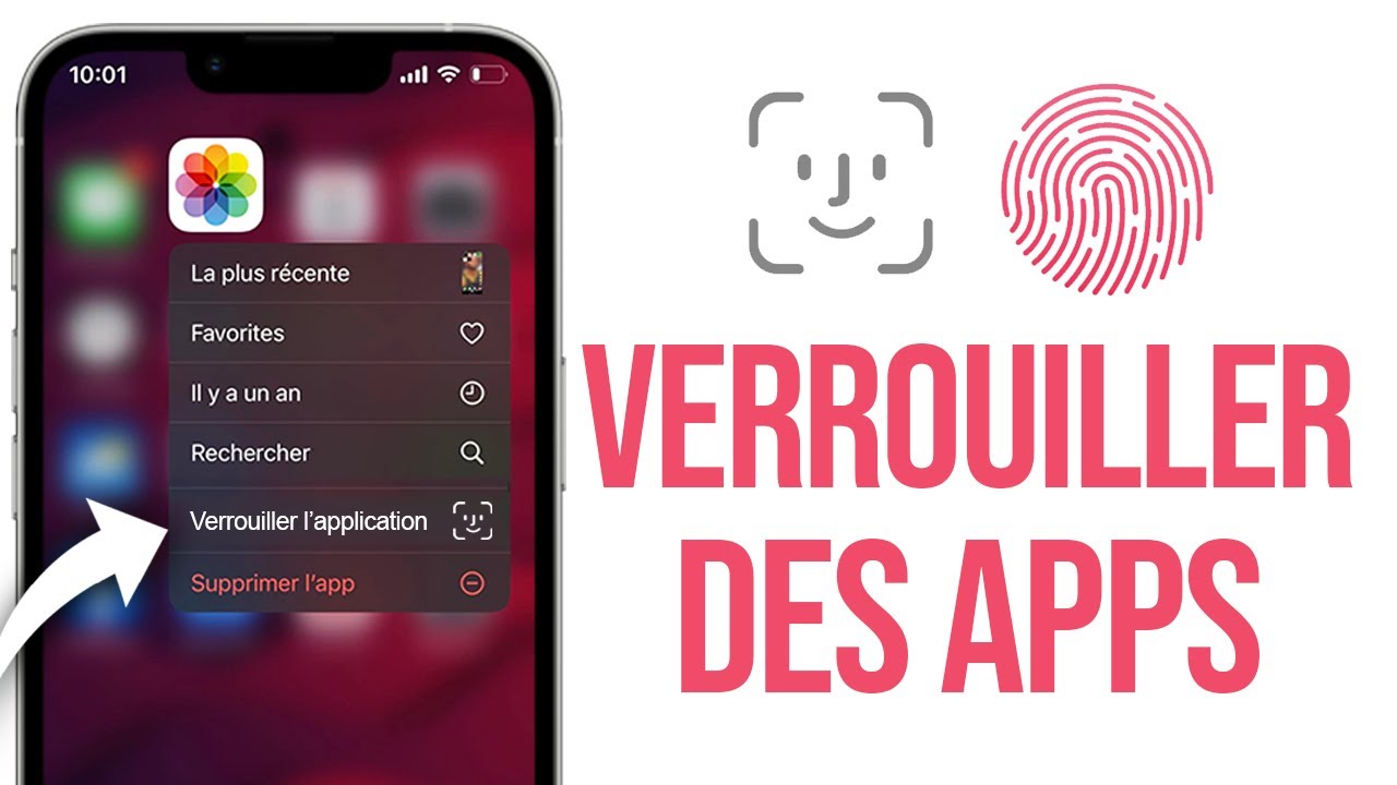 Comment Verrouiller des Applications iPhone avec Face ID, Touch ID ou un mot de passe 🔐