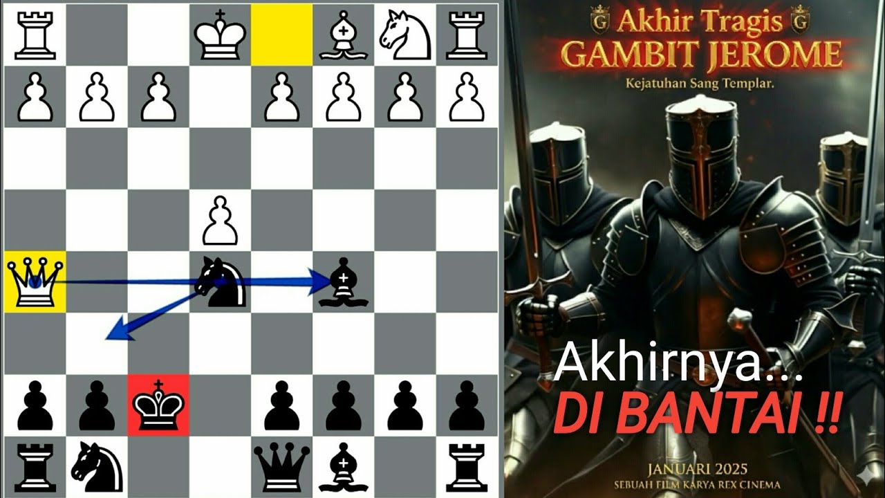 Berakhir TRAGIS ‼️ Mengalahkan Gambit Jerome - 2 Kunci Kemenangan