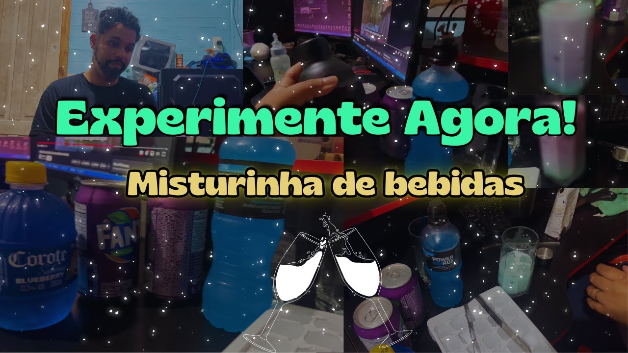 Misturando bebidas: experimente essa combina&ccedil;&atilde;o incr&iacute;vel!💖✨️💗