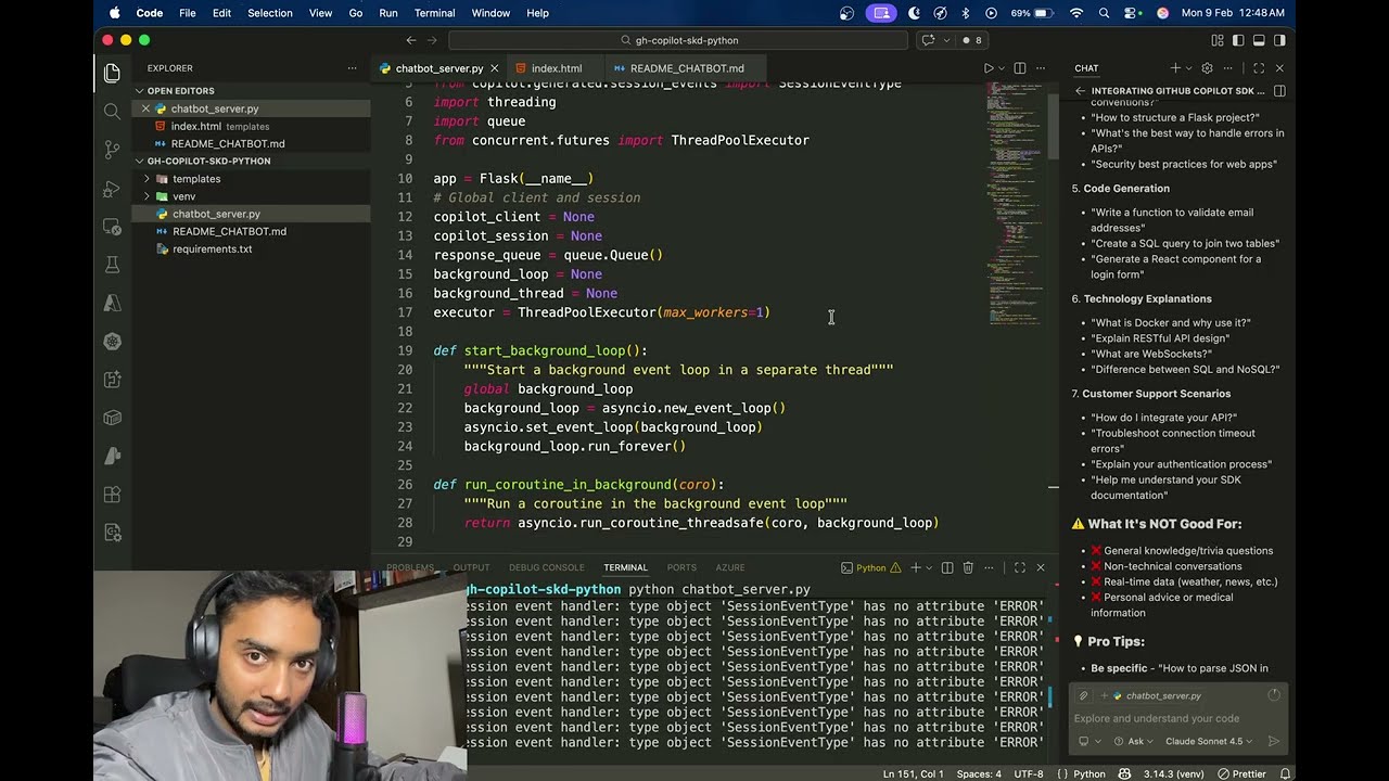 GitHub Copilot SDK in your application!
