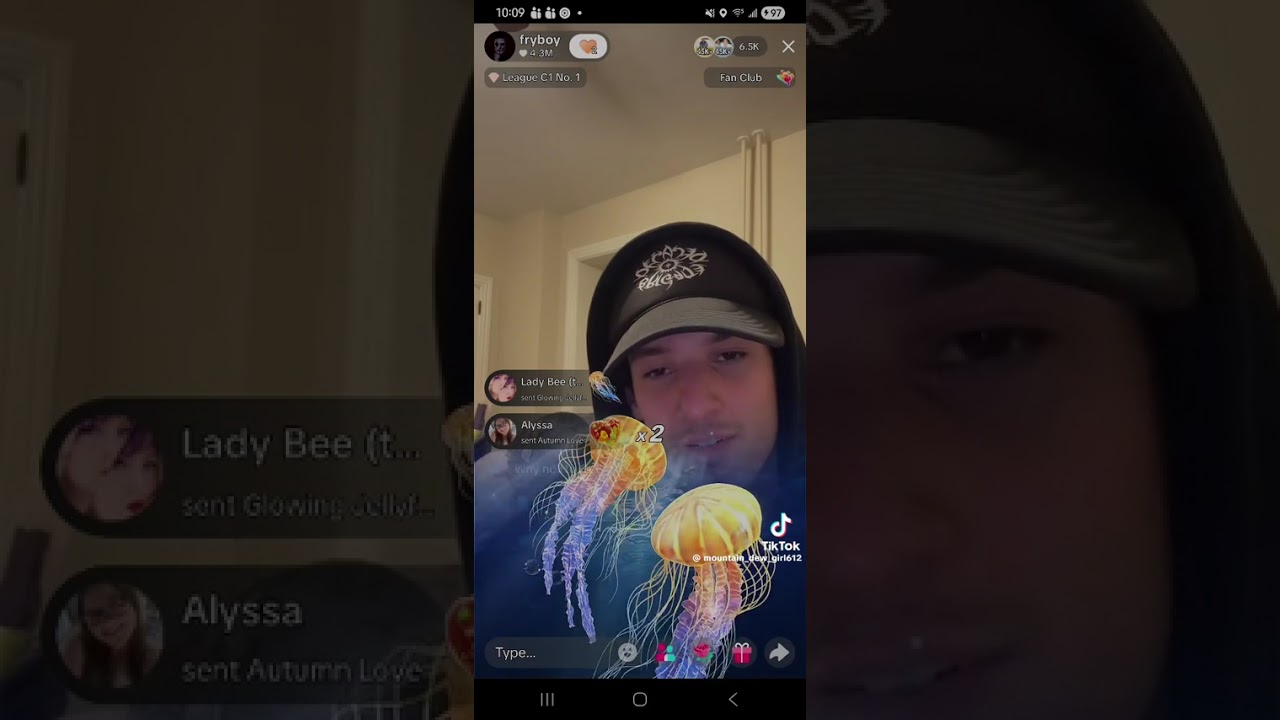 Fryboy TikTok Live 