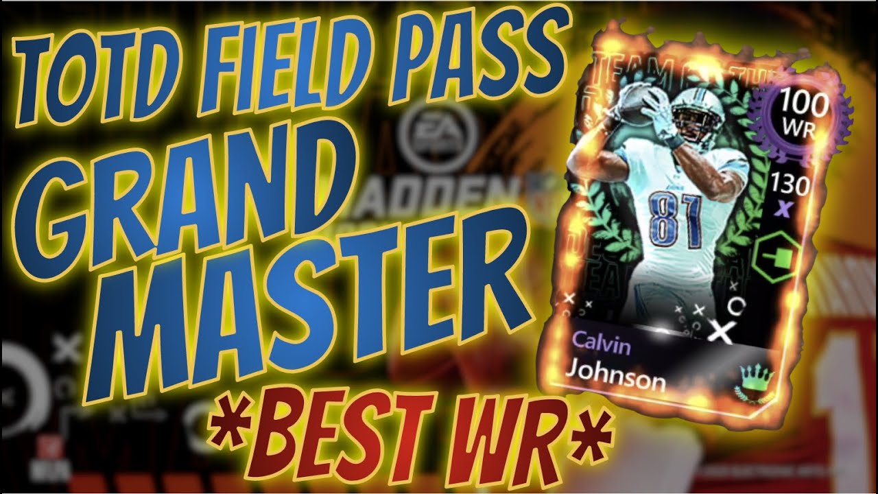 Claiming 100 OVR CALVIN JOHNSON Grandmaster!!! - Madden Mobile 20