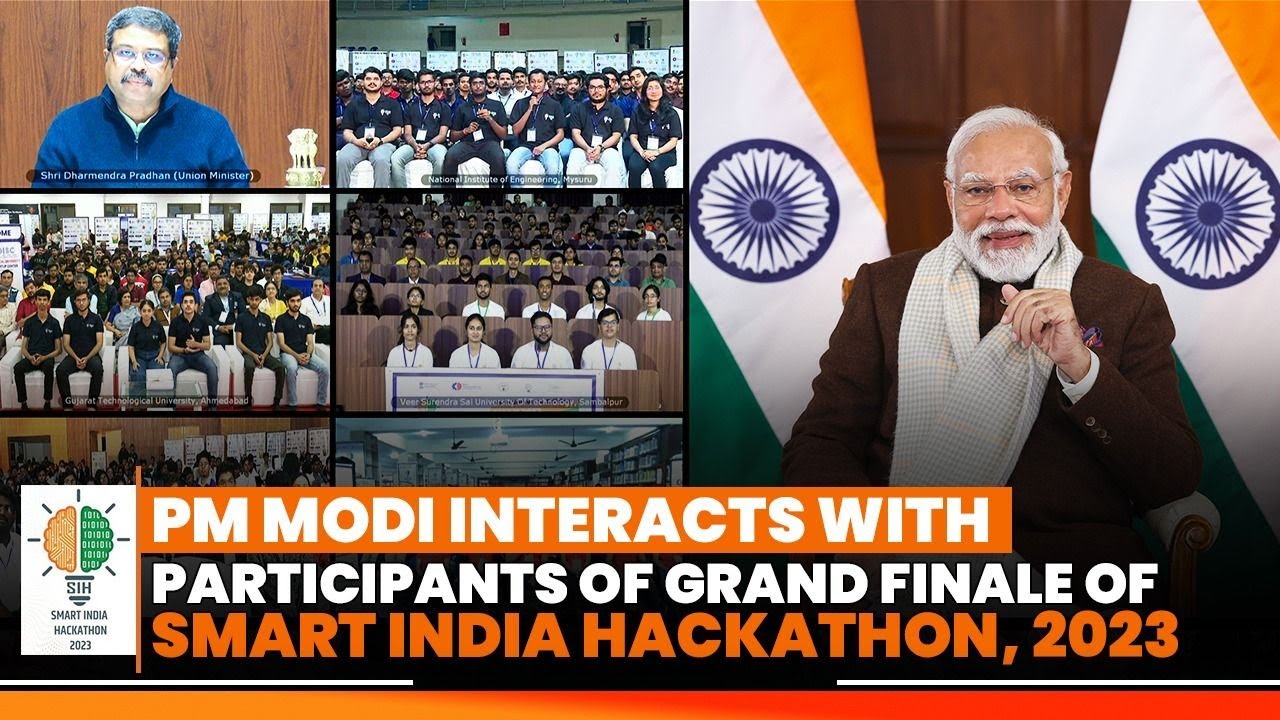 LIVE: PM Modi interacts with participants of Grand Finale of Smart India Hackathon, 2023
