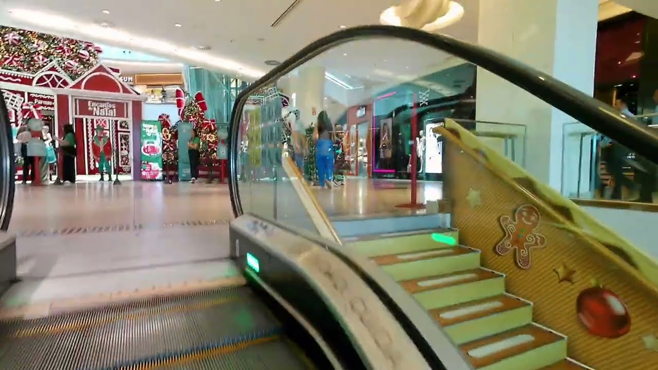 Aproveite este belo vídeo do Shopping Riomar Recife, Brasil. Paz parte 1 🇧🇷💯🙂✌️