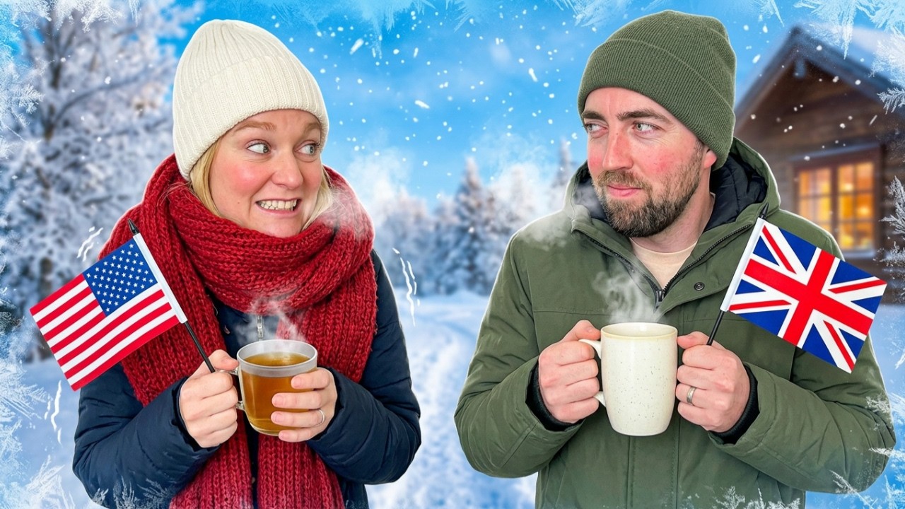 Small Talk English Conversation for Cold Weather, Feeling Cold in English, Talking about Wintertime
