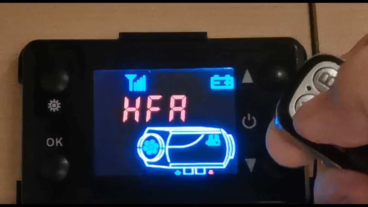 Pairing remotes to the LCD Controller