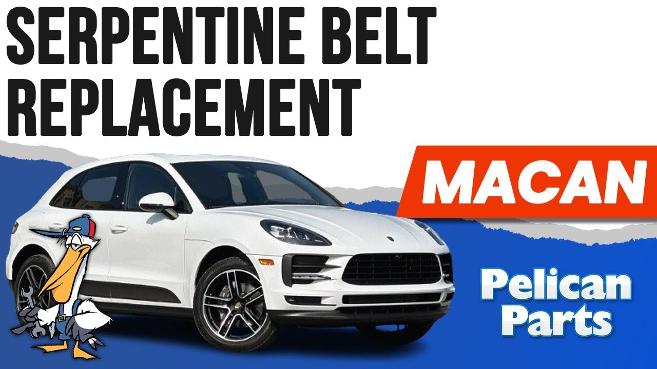 Porsche Macan Serpentine Belt Replacement (P95B 2015 - 2023)