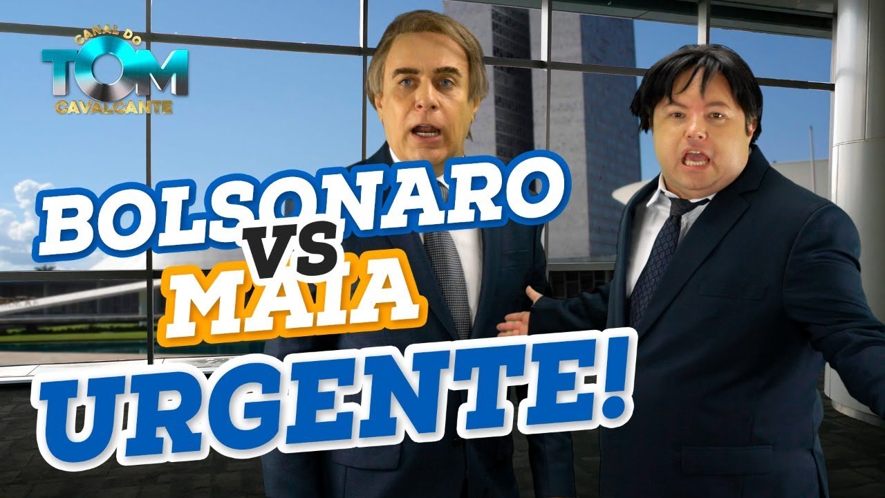 Bolsonaro VS Maia, urgente!