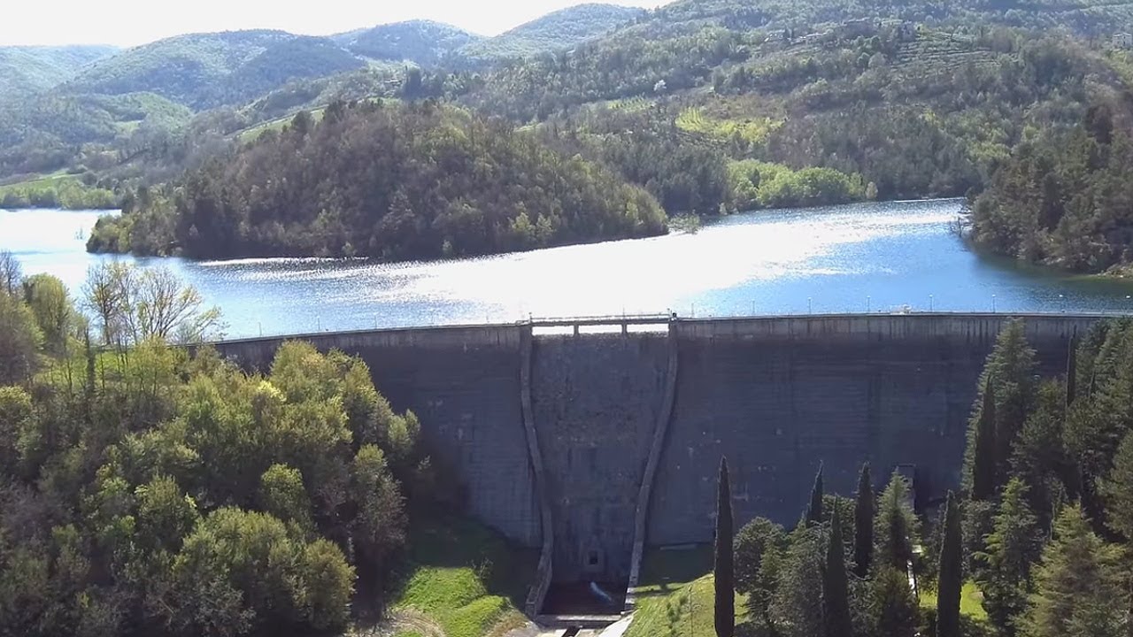 Xiaomi Mi Drone 4K - Diga Firenzuola - Spoleto Acquasparta - Umbria Lago di Firenzuola