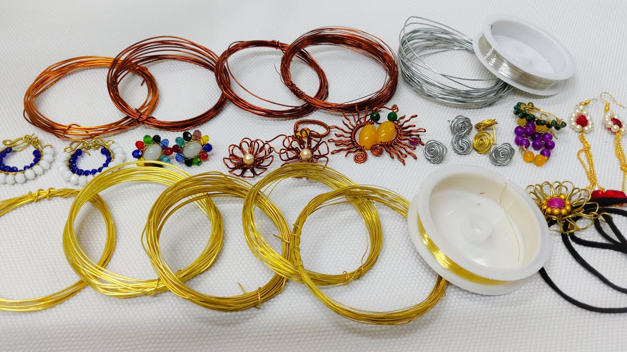 All about wires for jewelry making | How to choose the right wire for jewelry making.