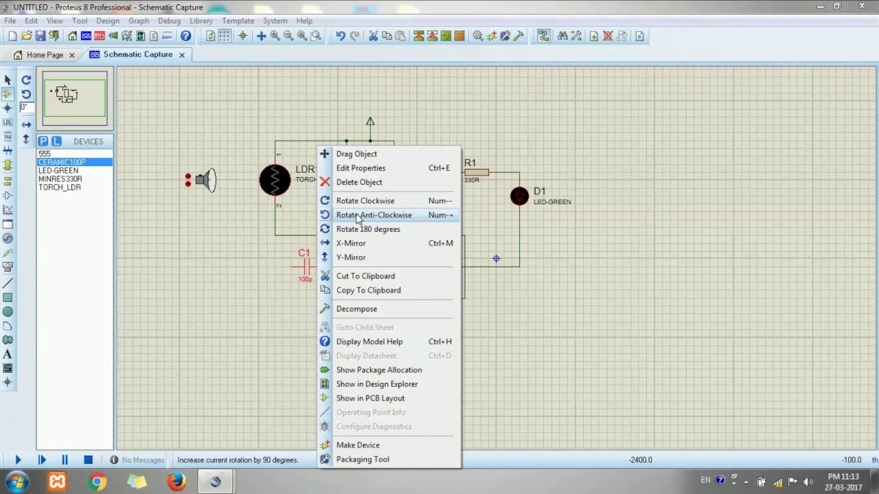 Automatic street light  control  using ic 555