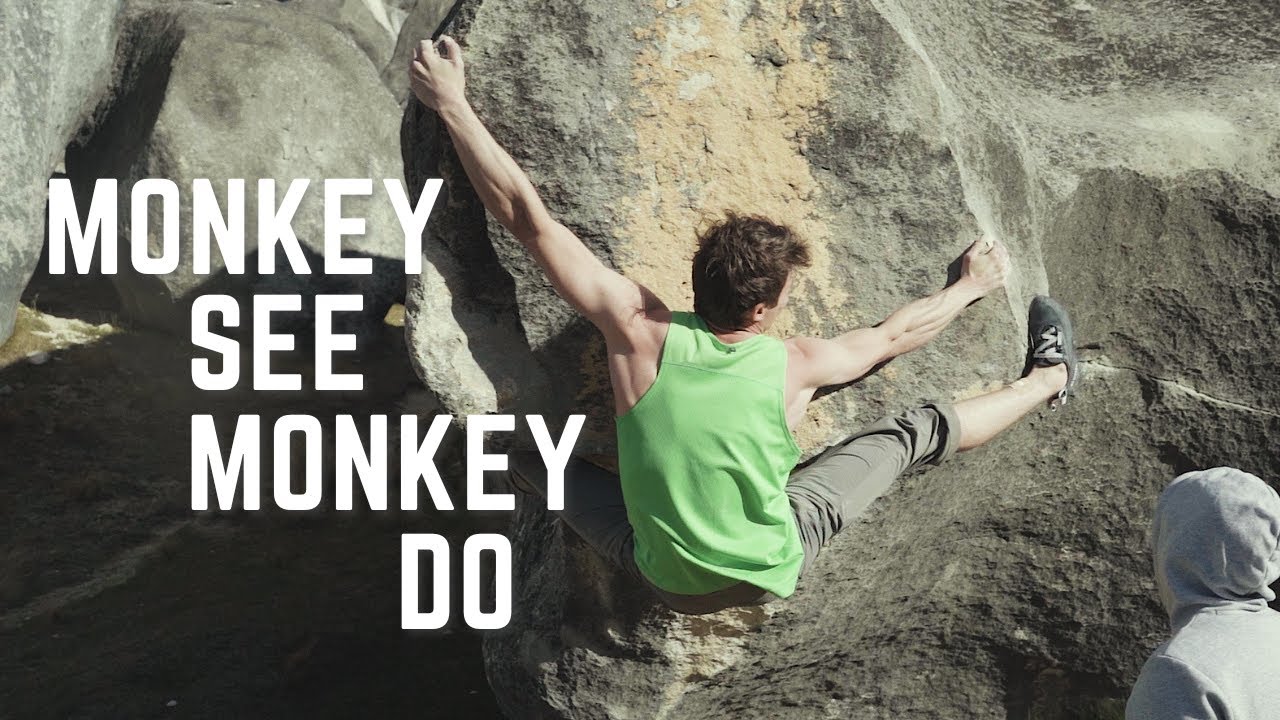 Monkey See Monkey Do (V7) | Castle Hill Bouldering | New Zealand