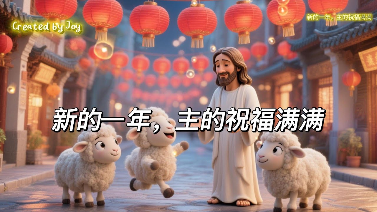 新的一年，主的祝福满满