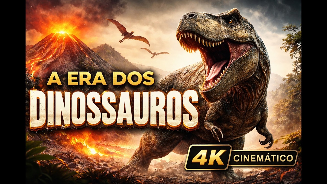 Dinossauros em 4K: A Era Perdida Ganha Vida 🔥