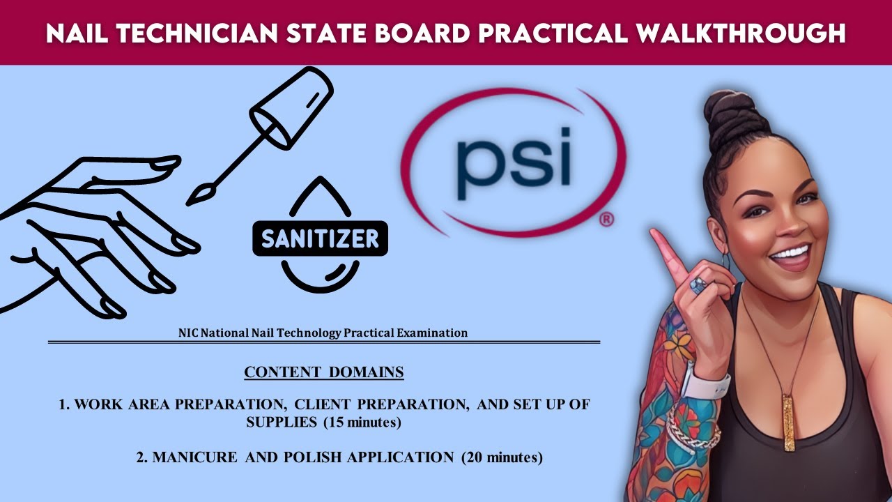 Ultimate State Board Nail Technician Exam Prep: Table & Manicuring Setup + Theory