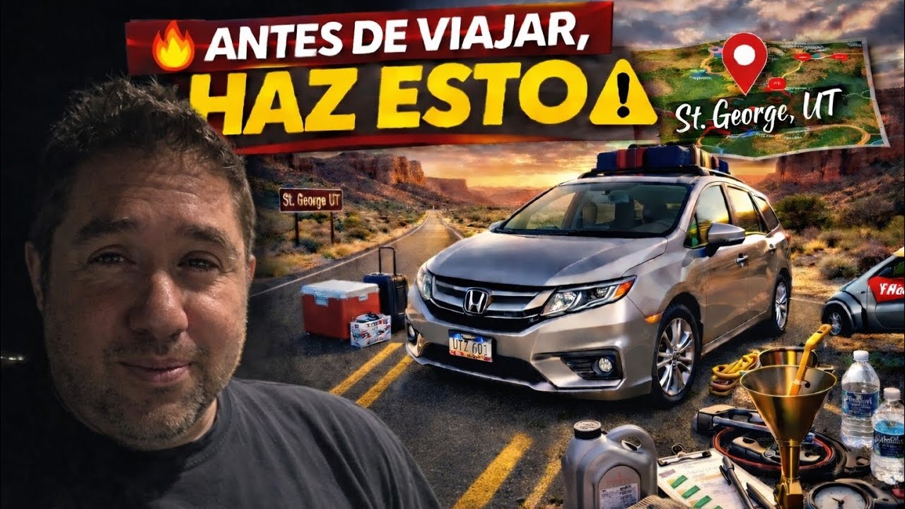 Preparé mi auto para 3:30 hrs de viaje… esto fue lo que encontré!!