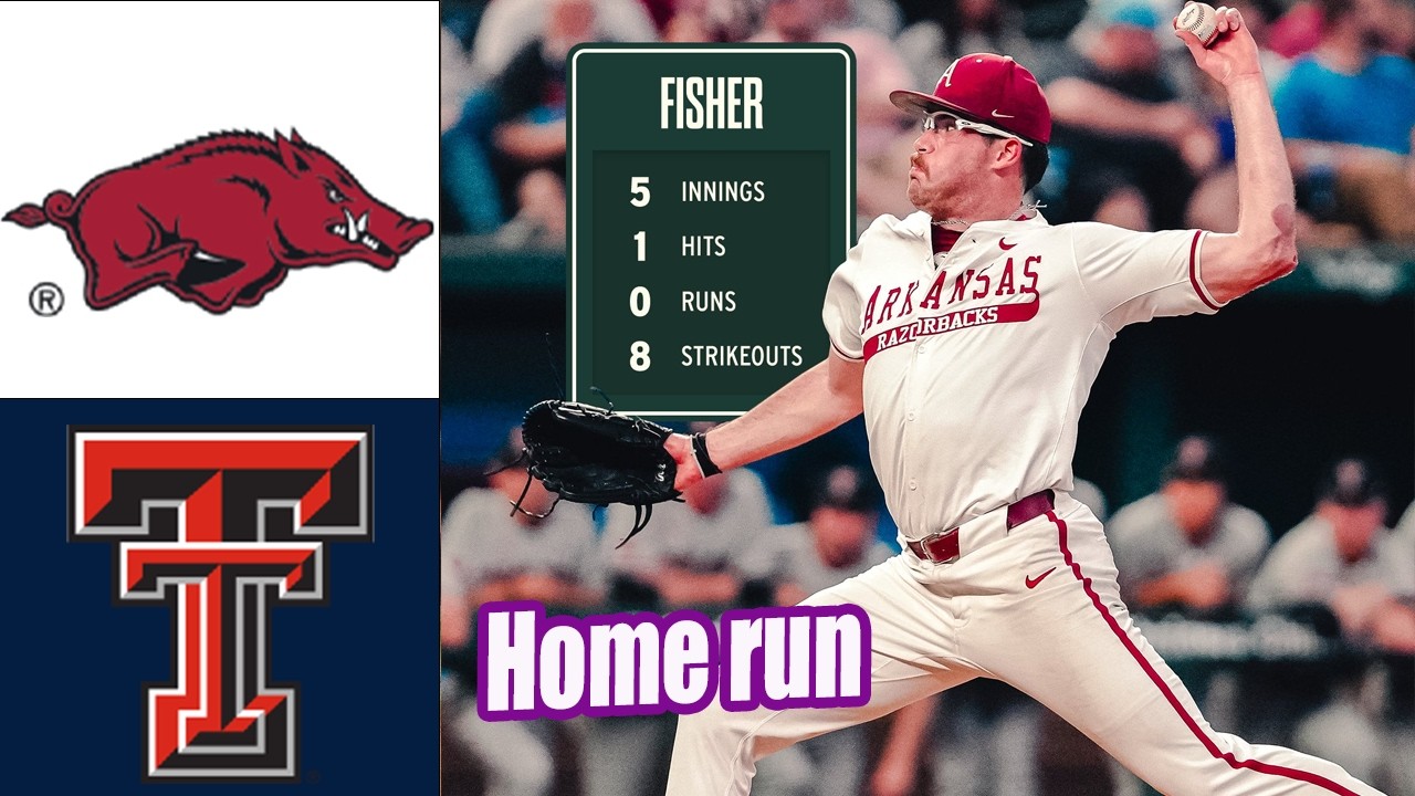 Arkansas VS Texas Tech | FULL GAME | Feb 13, 2026 | College baseball Today